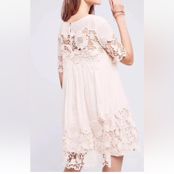 ANTHROPOLOGIE MAGNOLIA LACE Dress By Holding Horses Size 2 - Picture 2 of 6